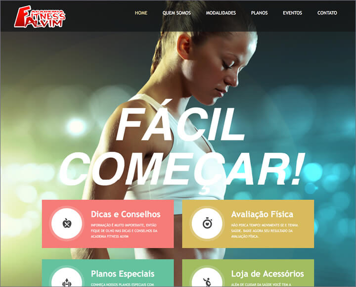Academia Fitness Alvim