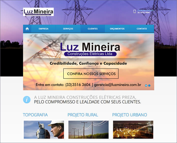 Luz Mineira Construções Elétricas